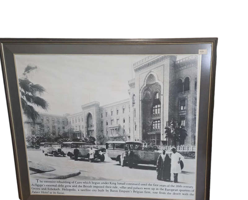 Palace Ittihadiya known as Heliopolis Palace framed print