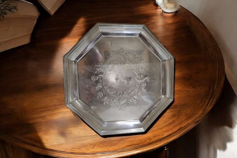 Viners Silver plated Sheffield serving tray