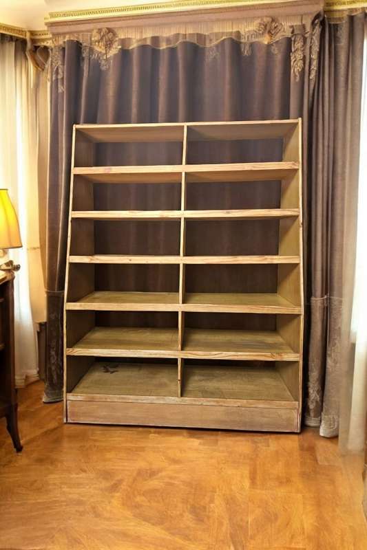 Wooden shelf