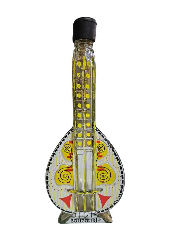Bar Decor Bouzouki and Spanish bottles