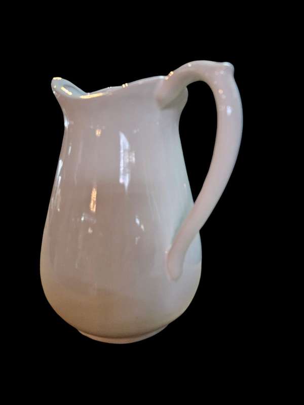 Large porcelain pitcher
