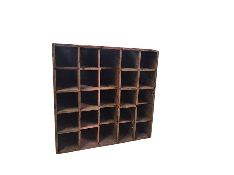 Pigeon hole cabinet