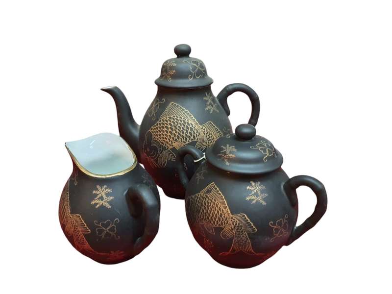 Japanese porcelain tea set