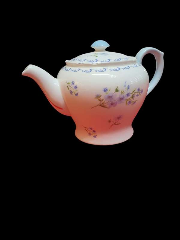 Shelley Blue Rock 13546,  18 PC Tea Set
