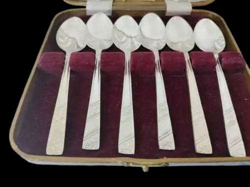 Set of 6 Vinners LTD Tea Spoons