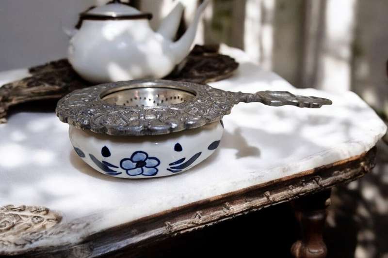 Delft Blue Tea Strainer