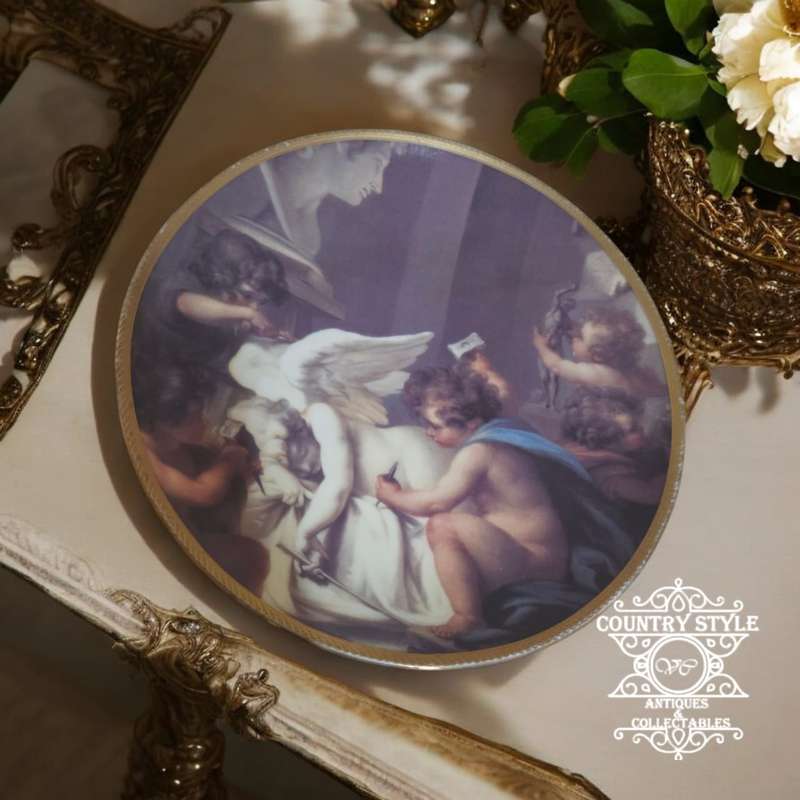 Angelica Kauffmann Cherub Wall Plate