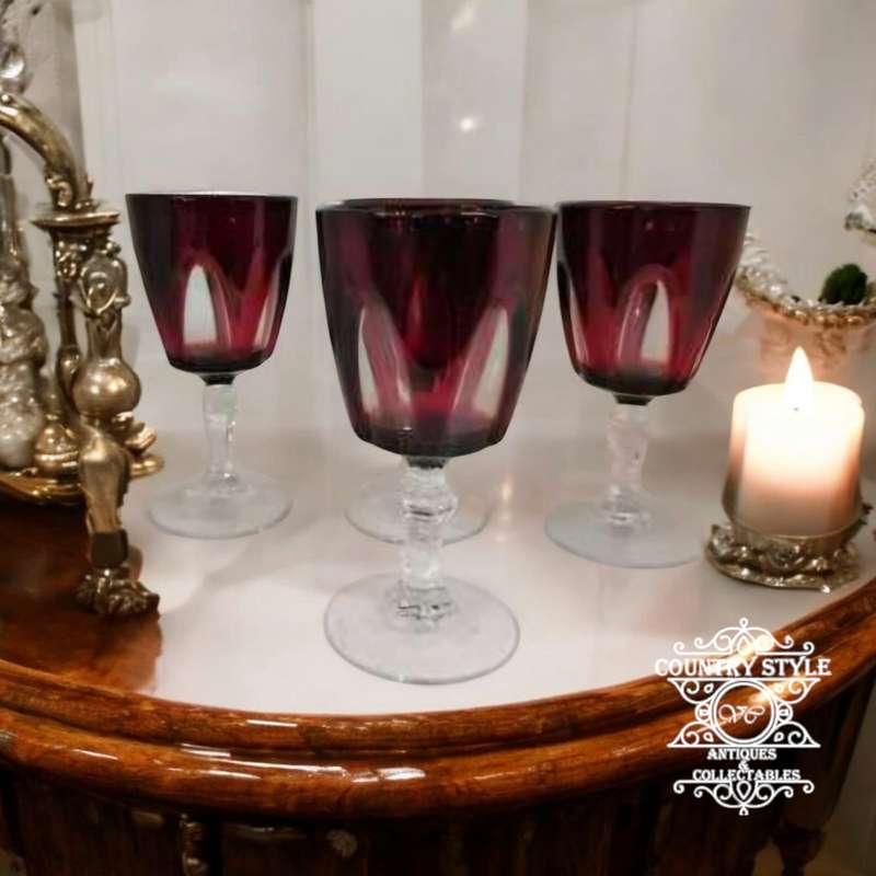 Set of 4 Luminarc Arcoroc Cristal d`Arques