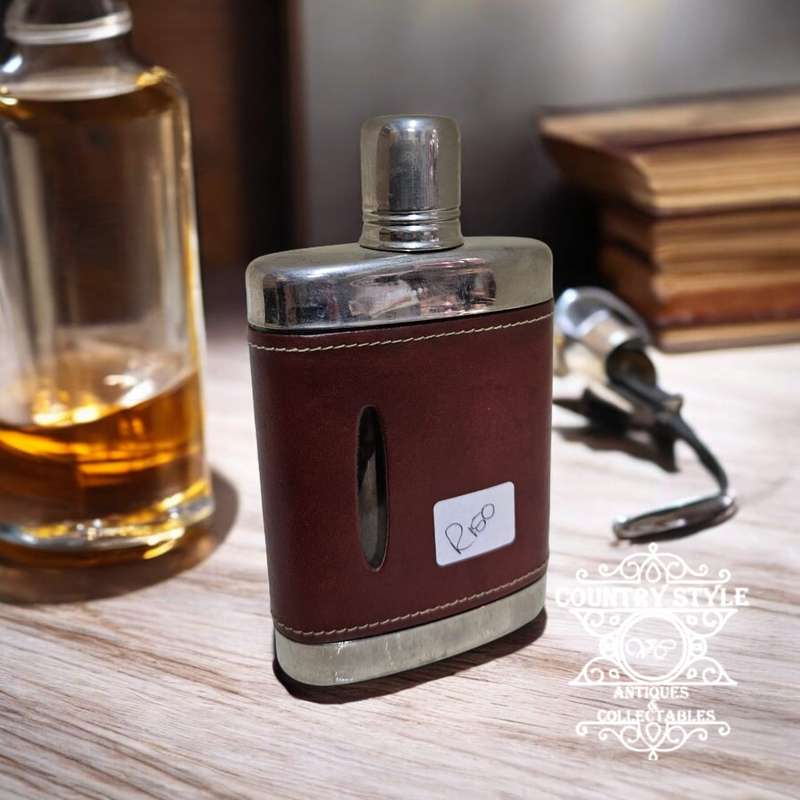 Vintage hip flask