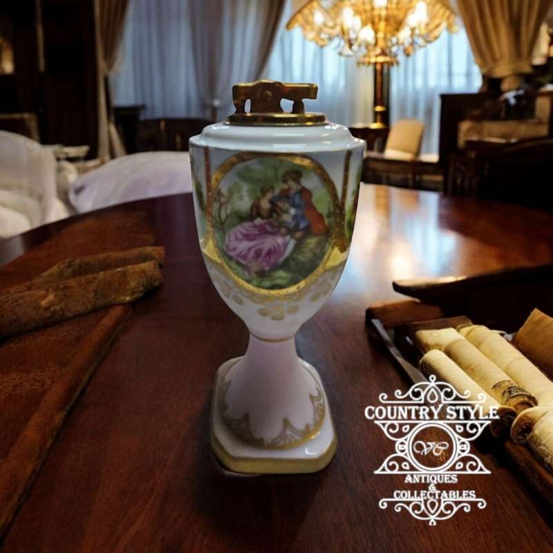 Limoges style table lighter