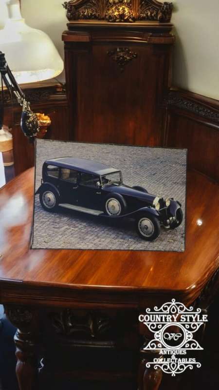 Bugatti Type 41 Royal Print on Board