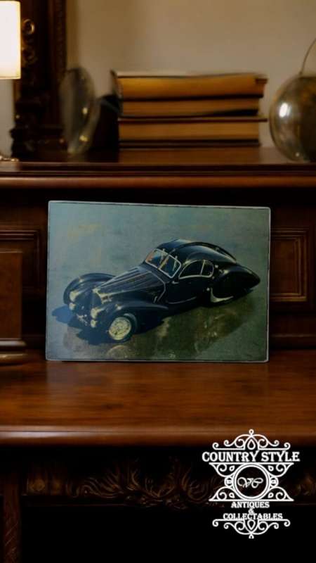Bugatti Coupé Print on Board