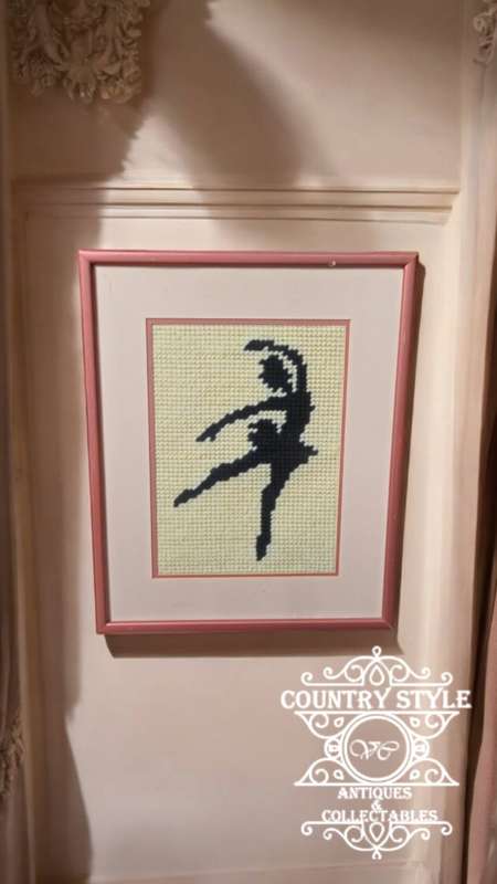 Crochet Ballerina in Frame