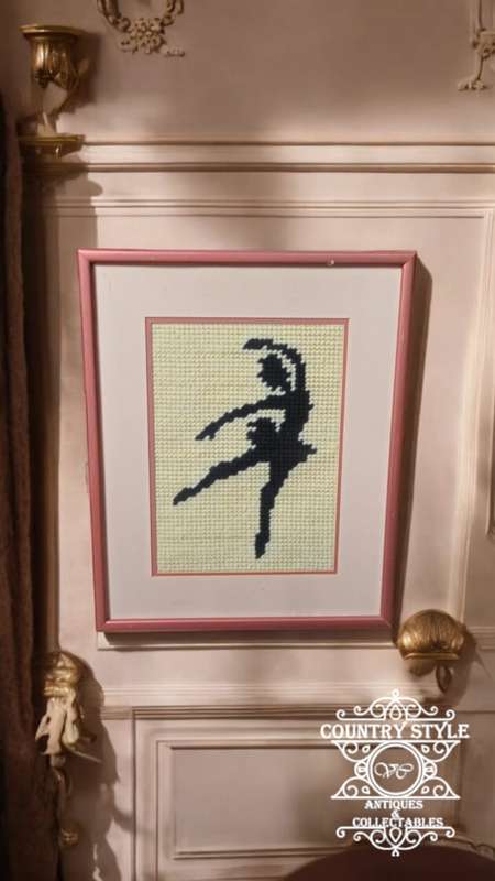 Crochet Ballerina in Frame