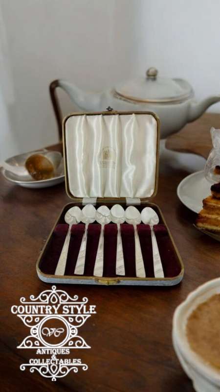 Set of 6 Vinners LTD Tea Spoons