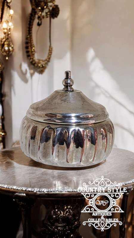 Silver Plated Ring/Trinket Box