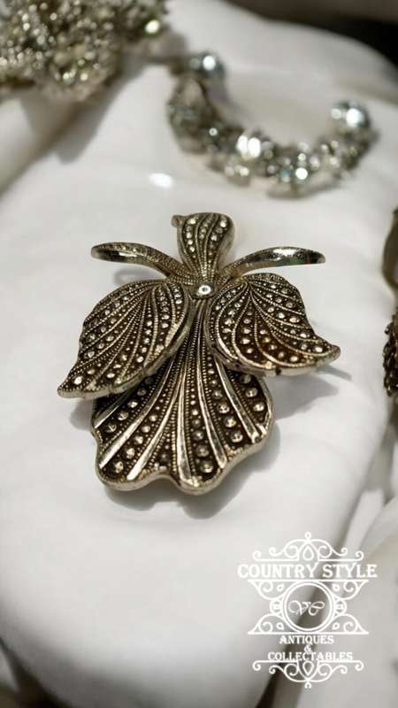 Vintage Marcasite Brooch
