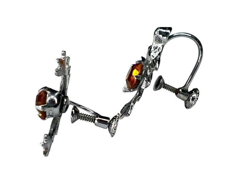 Mizpah Set of Earrings & two Brooches