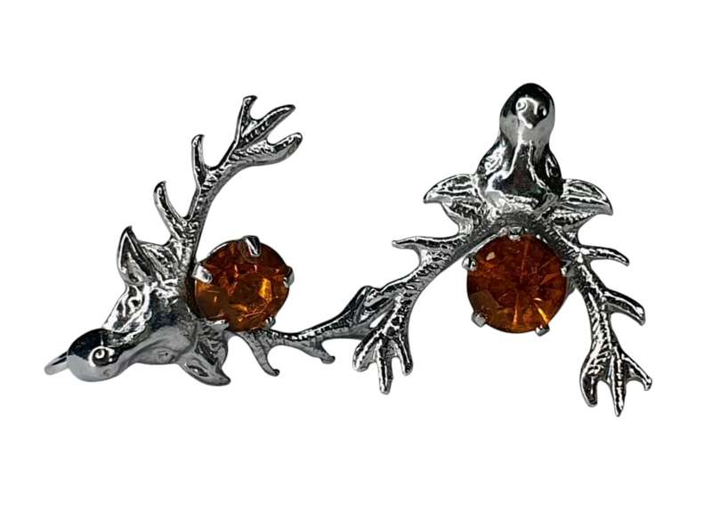 Mizpah Set of Earrings & two Brooches