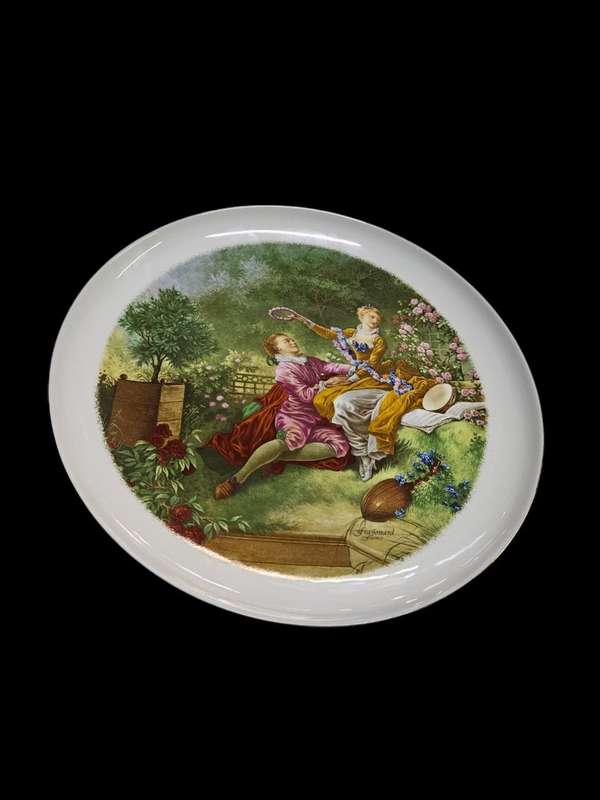 Vintage Constantia Fine China "Fragonard France" plate