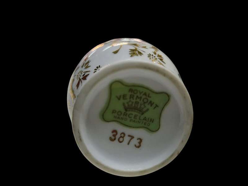The Royal Vermont hand painted vase 3873