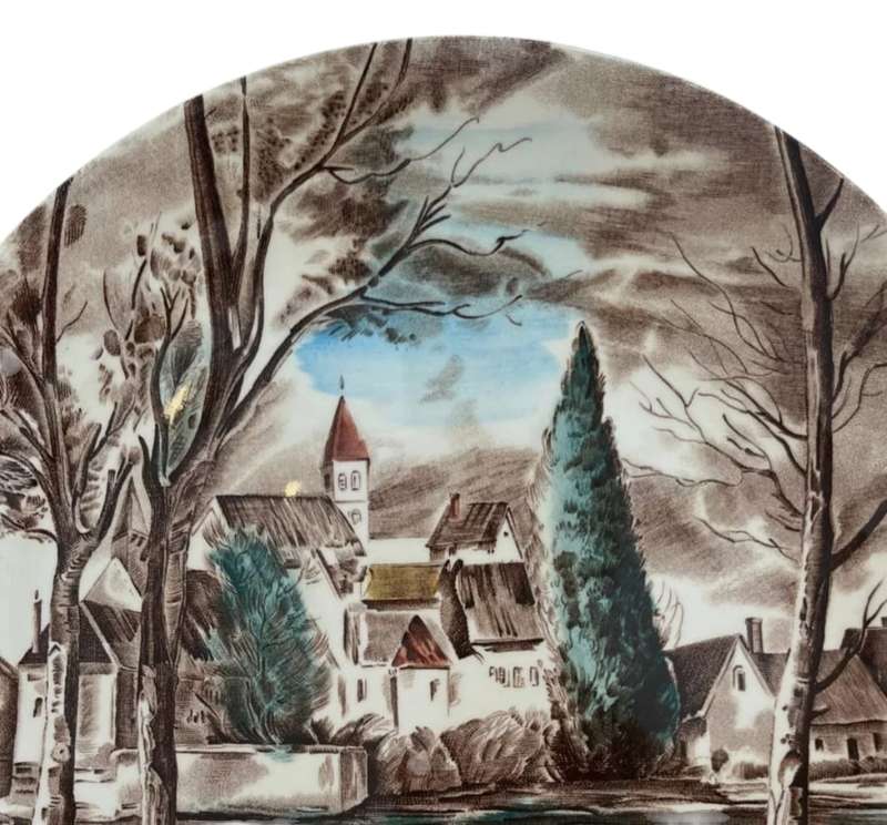 Dream Town by Johnson Bros large plate