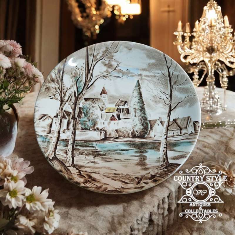 Dream Town by Johnson Bros large plate