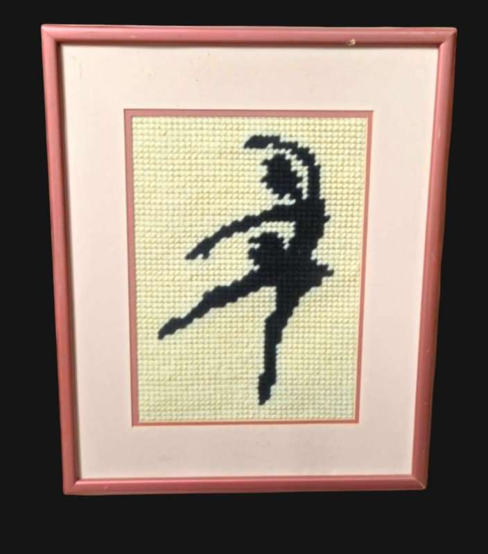Crochet Ballerina in Frame