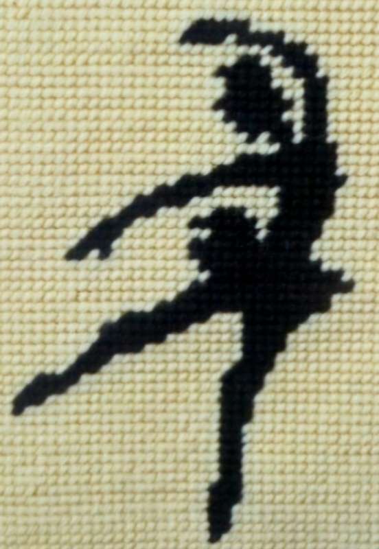 Crochet Ballerina in Frame