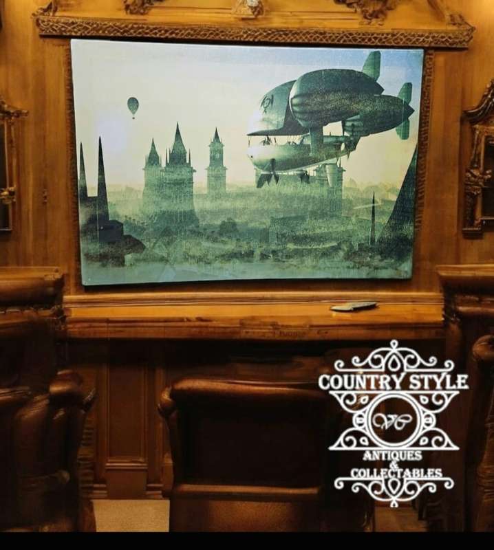 Canvas of a 1906 airship