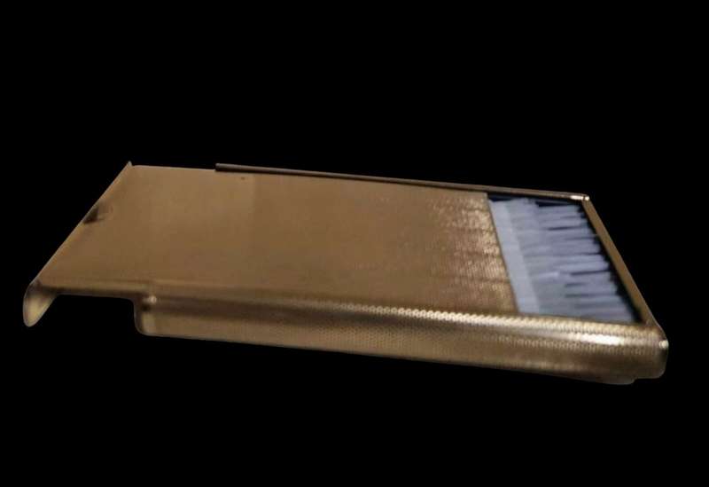1950's Compact Folding Hair Brush by Stratton