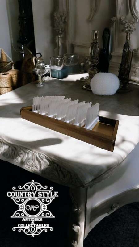 1950's Compact Folding Hair Brush by Stratton