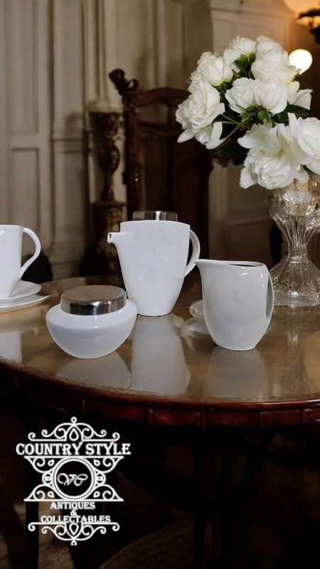 3 PC Porcelain Tea/Coffee set
