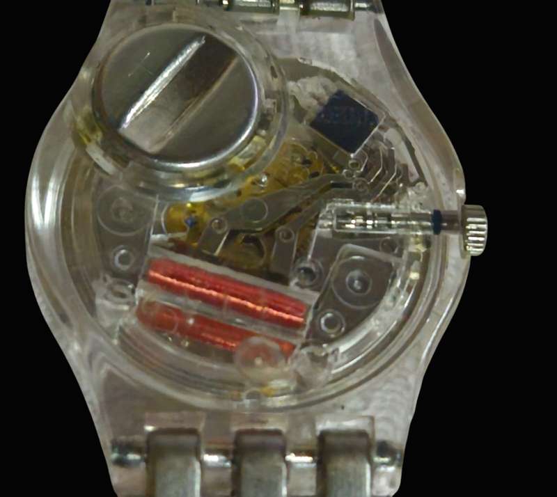 Swatch Disco Lady watch (model number LK339G)