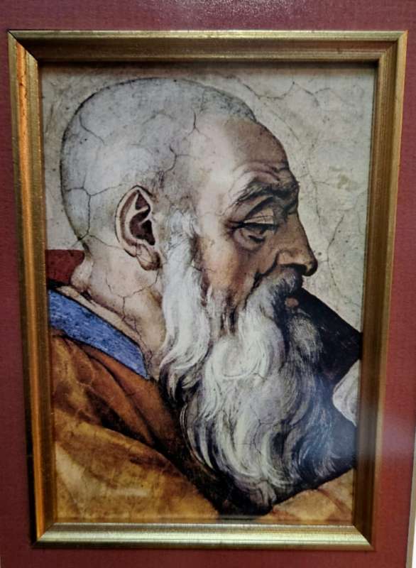 Print of Prophet Zechariah