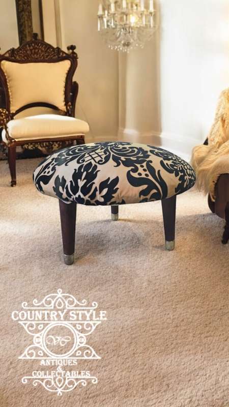 Mid Century Foot Stool