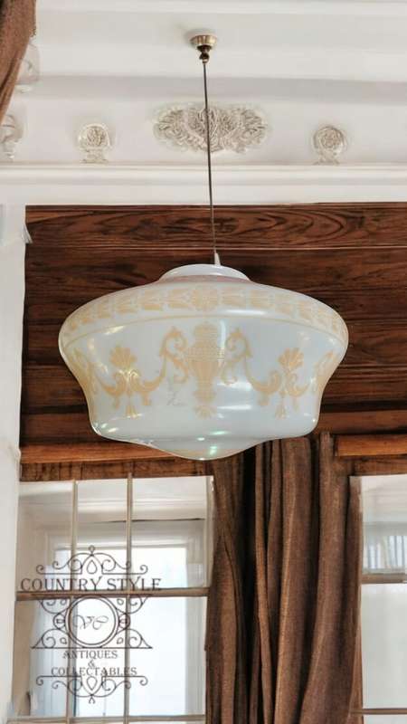 Monax Glass Shade from the 1920s