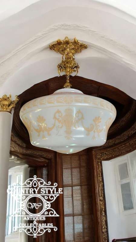 Monax Glass Shade from the 1920s