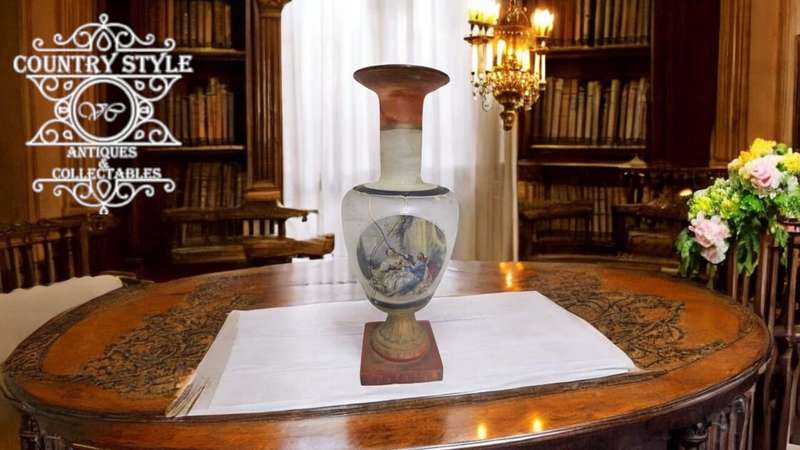 Murano Creazioni Silvestri Arte Crystal Vase