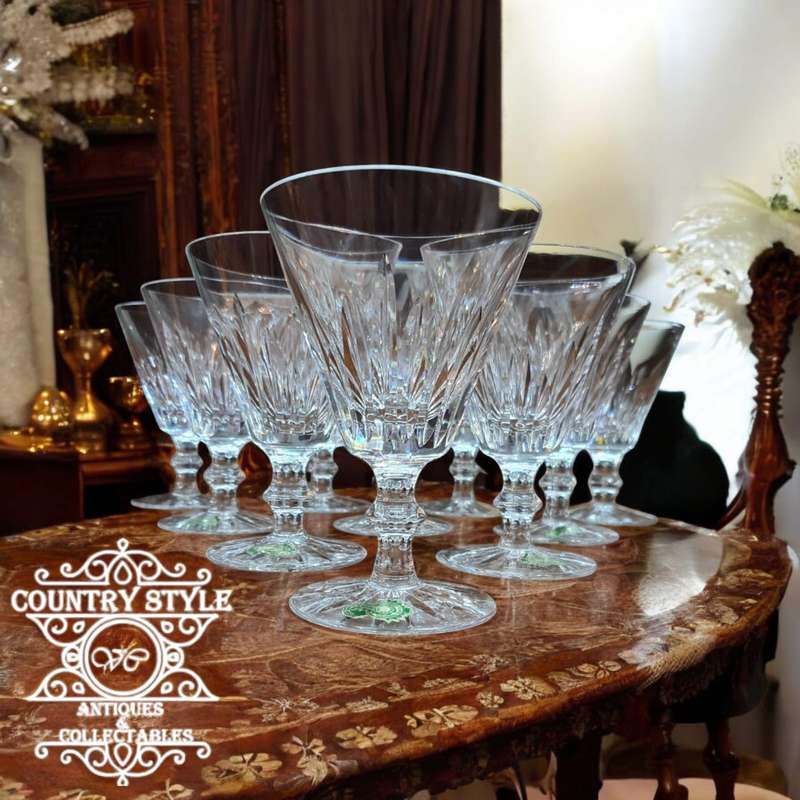 10 WATERFORD Red Wine Glasses