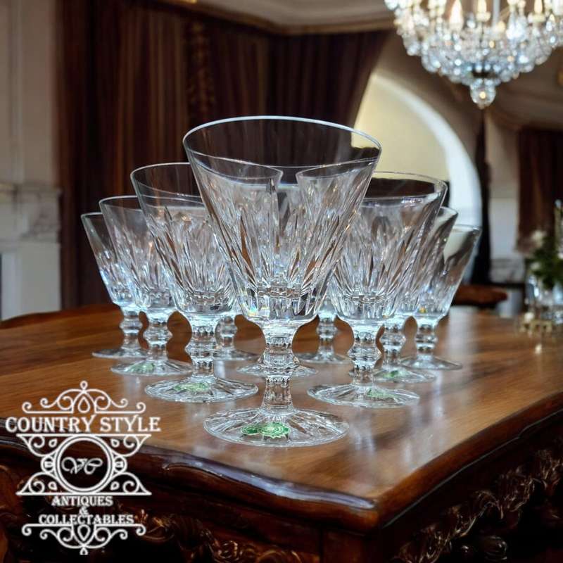 10 WATERFORD Red Wine Glasses