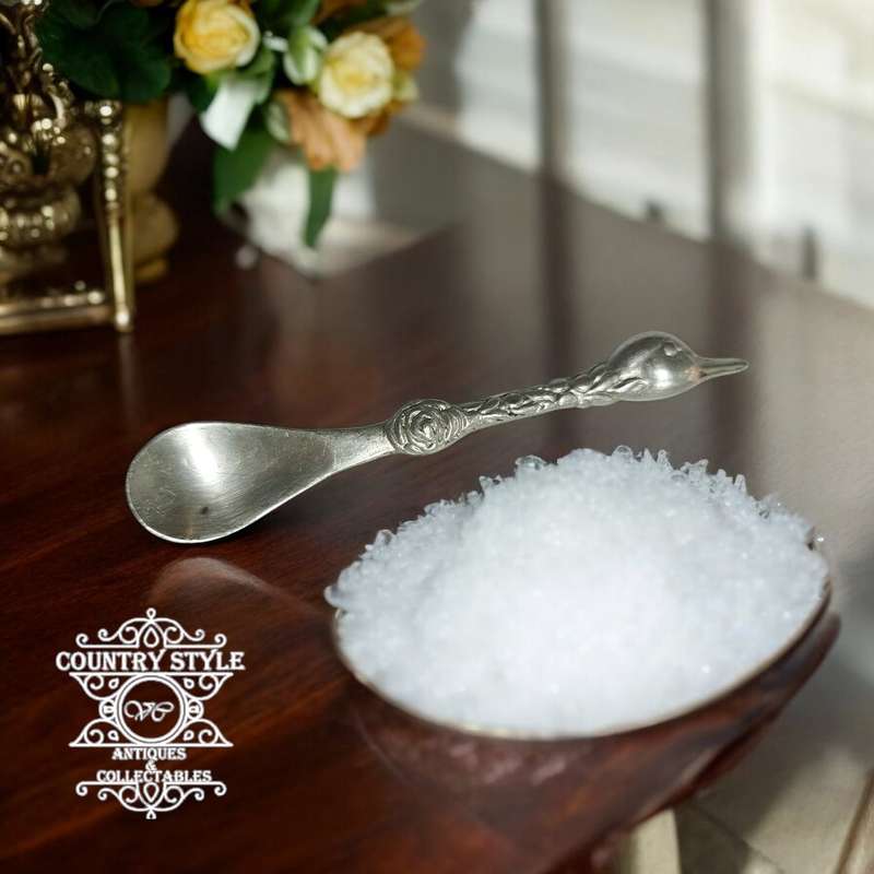 Jenna Clifford salt/mustard pewter spoon