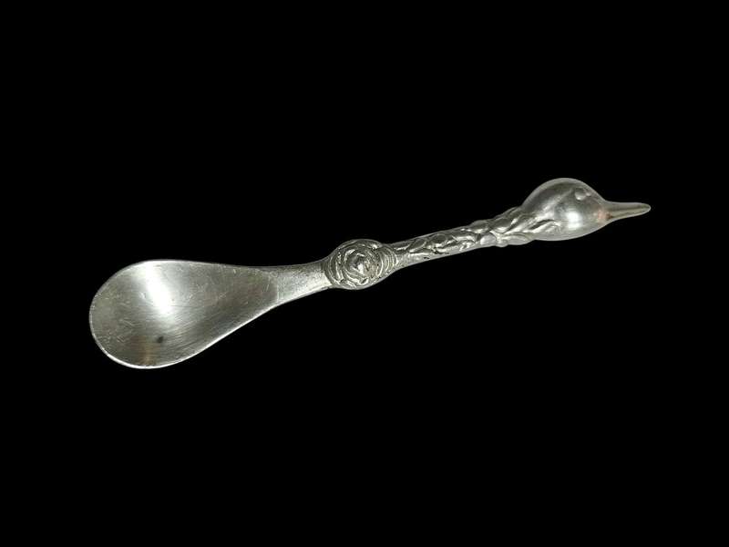 Jenna Clifford salt/mustard pewter spoon