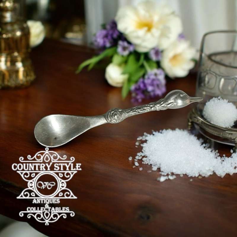 Jenna Clifford salt/mustard pewter spoon