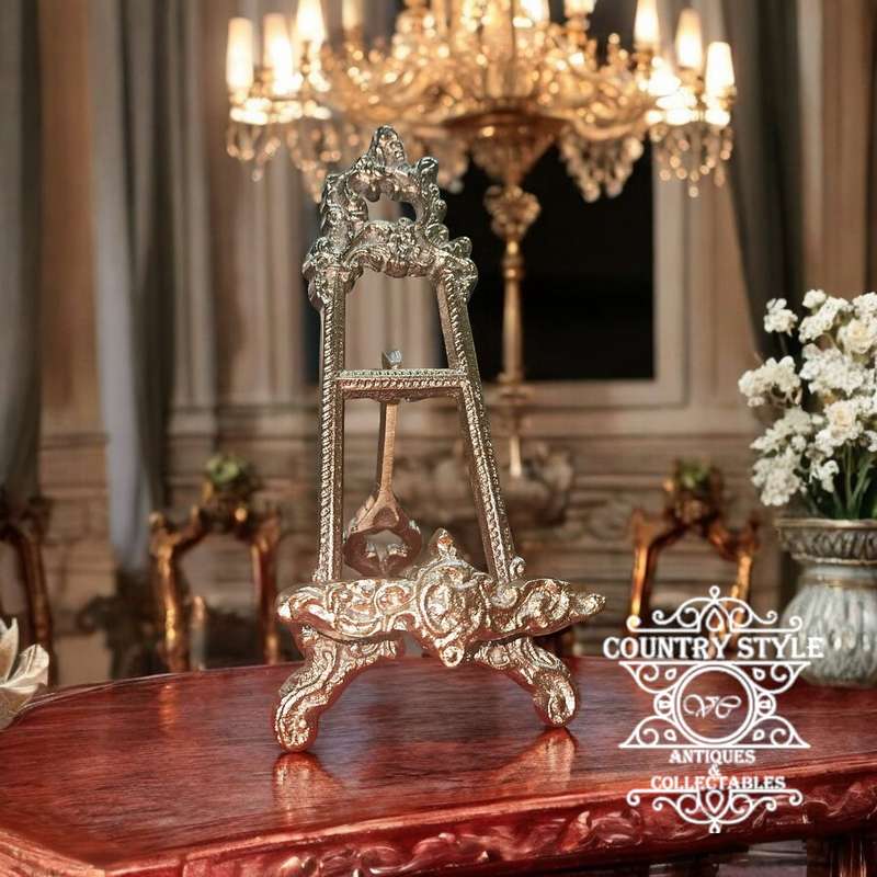 Ornate Cast Iron Victorian-style easel