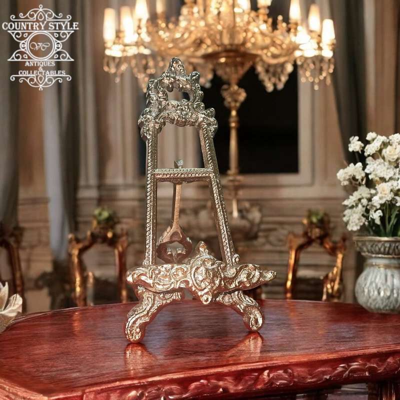 Ornate Cast Iron Victorian-style easel