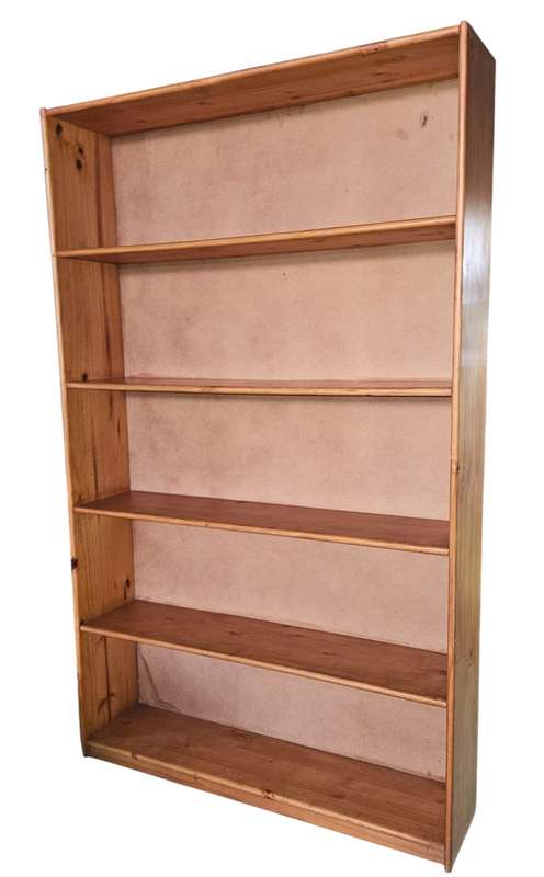 Solid pine bookshelf
