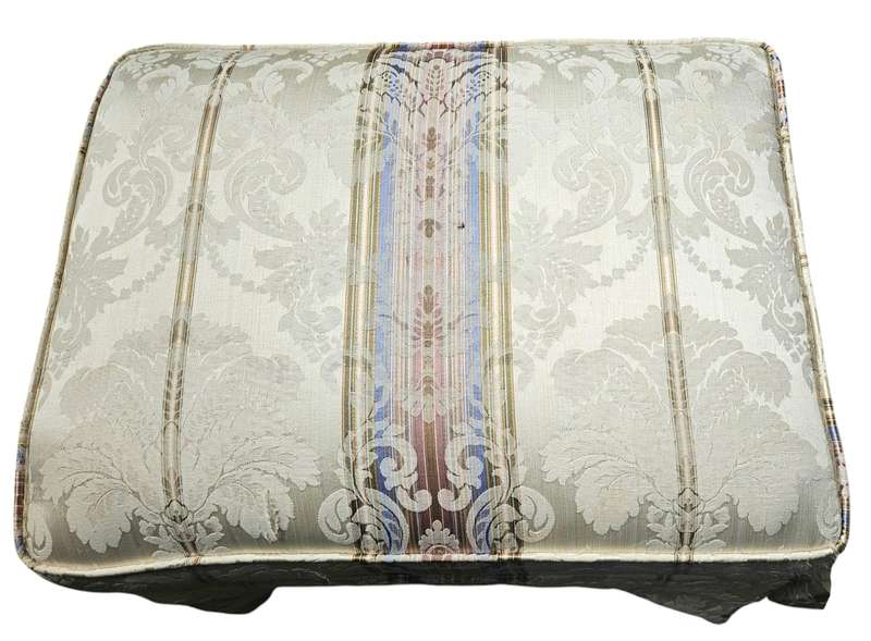 Pair of Queen Anne foot stools/ottomans