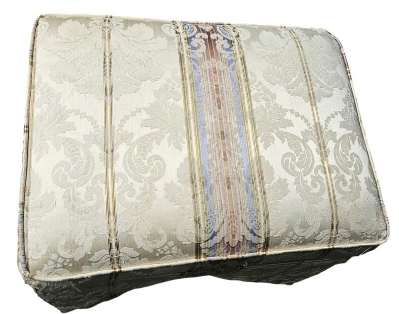 Pair of Queen Anne foot stools/ottomans