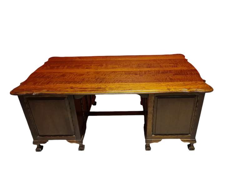 Imbuia Ball & Claw Executive Desk